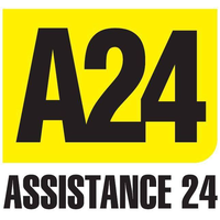 A24 Assistance logo, A24 Assistance contact details