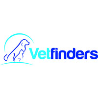 VetFinders logo, VetFinders contact details