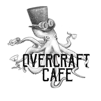 Overcraft café logo, Overcraft café contact details