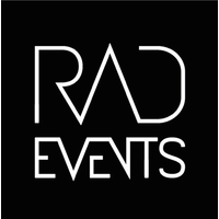 RAD Events logo, RAD Events contact details