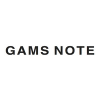 GAMS NOTE logo, GAMS NOTE contact details