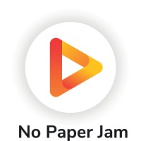 NO PAPER JAM logo, NO PAPER JAM contact details